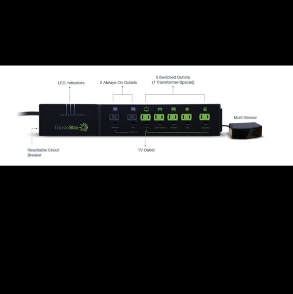 TRICKLESTAR AV7 ADVANCED POWER STRIP - Picture 3 of 3